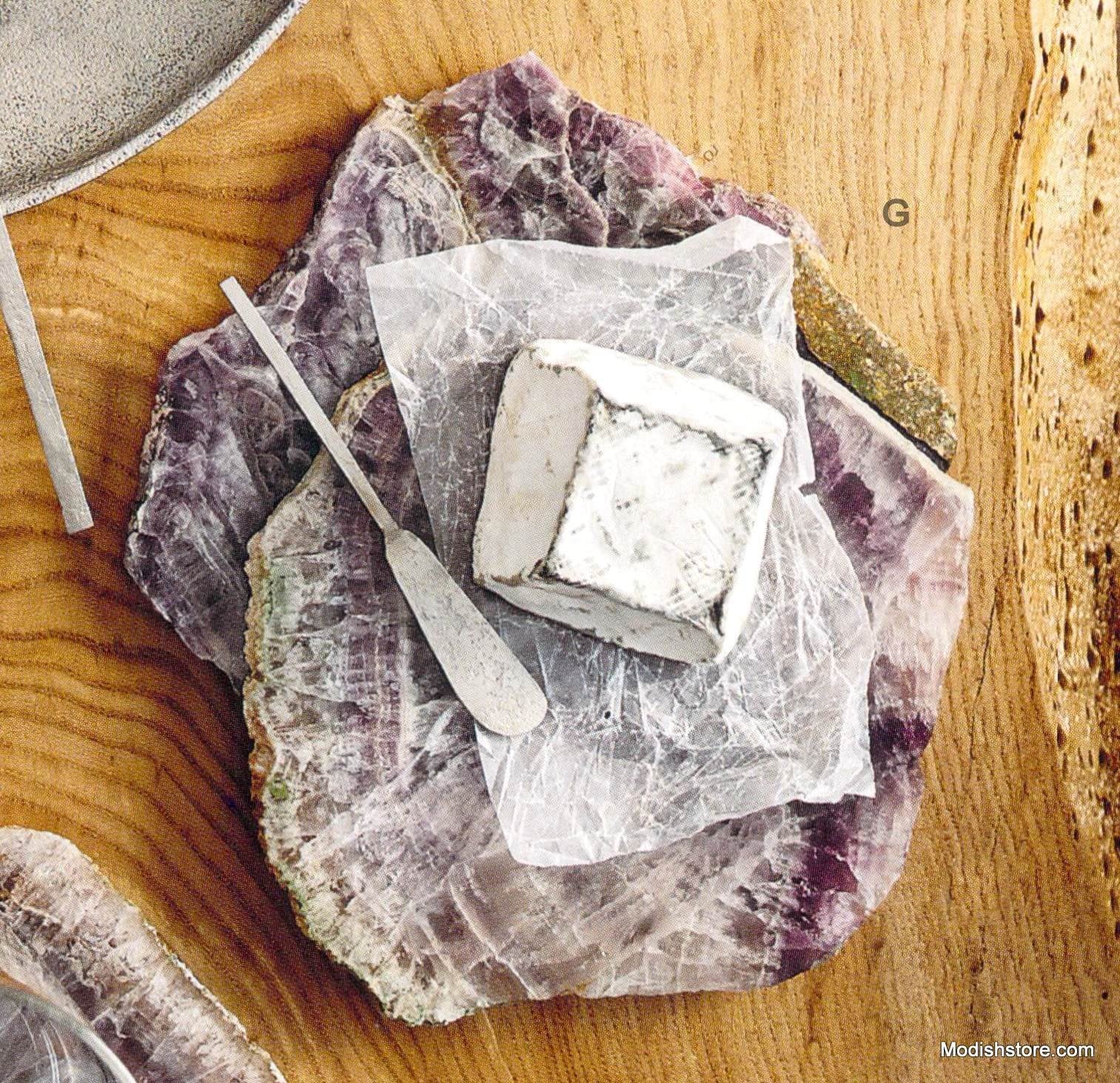 Roost Fluorite Serving Slabs & Coasters