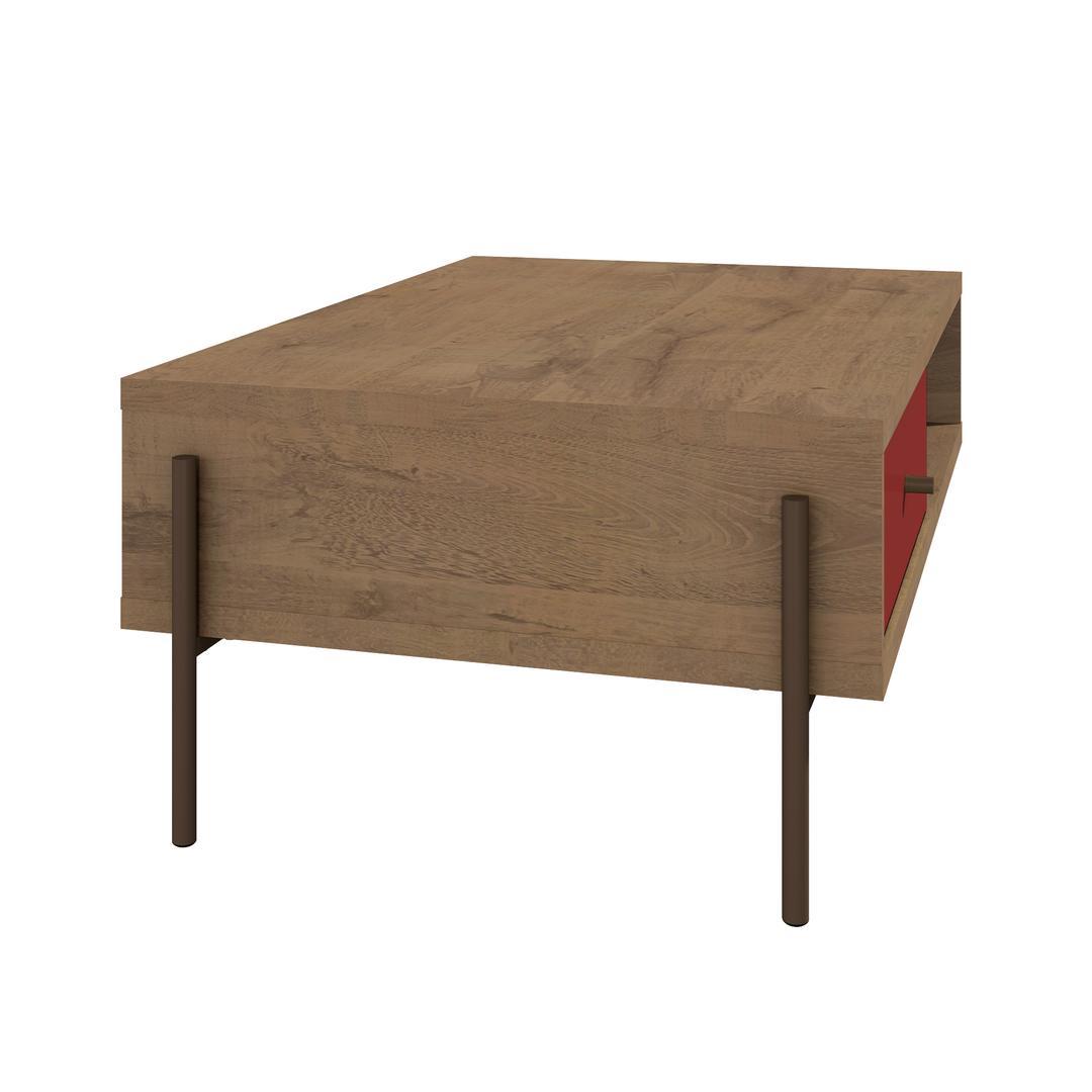 Manhattan Comfort Joy Double-sided 2-Drawer End Table