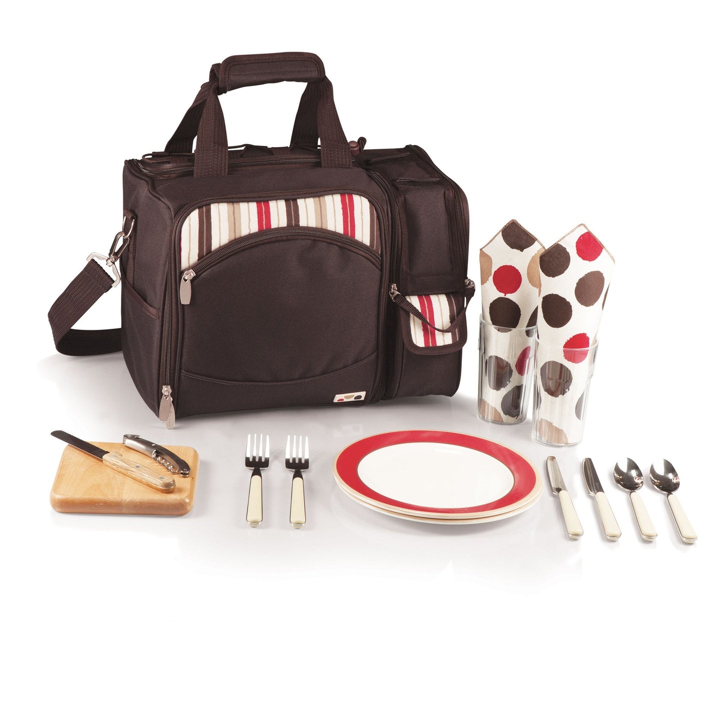 Picnic Time Malibu Picnic Tote - Design - Set of 2
