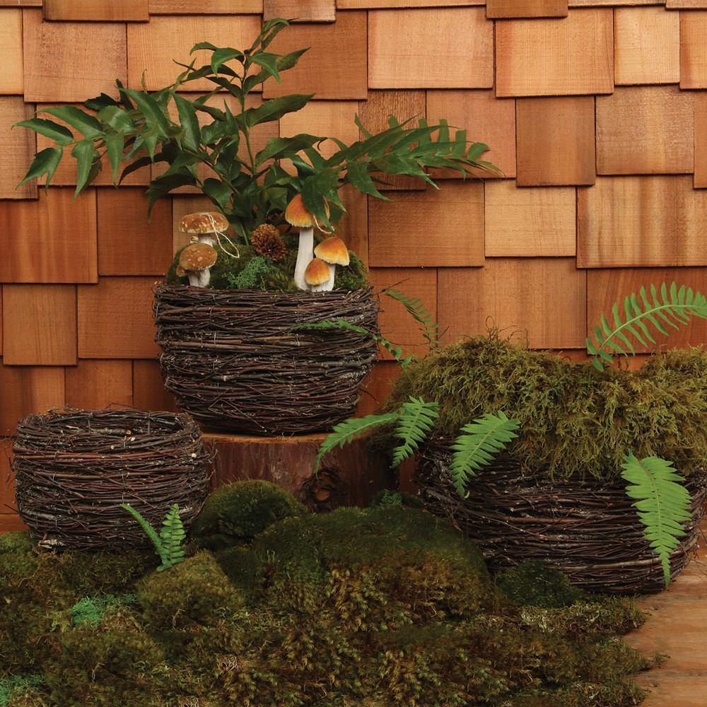 HomArt Twig Bowls - Set of 3 - Natural - Feature Image