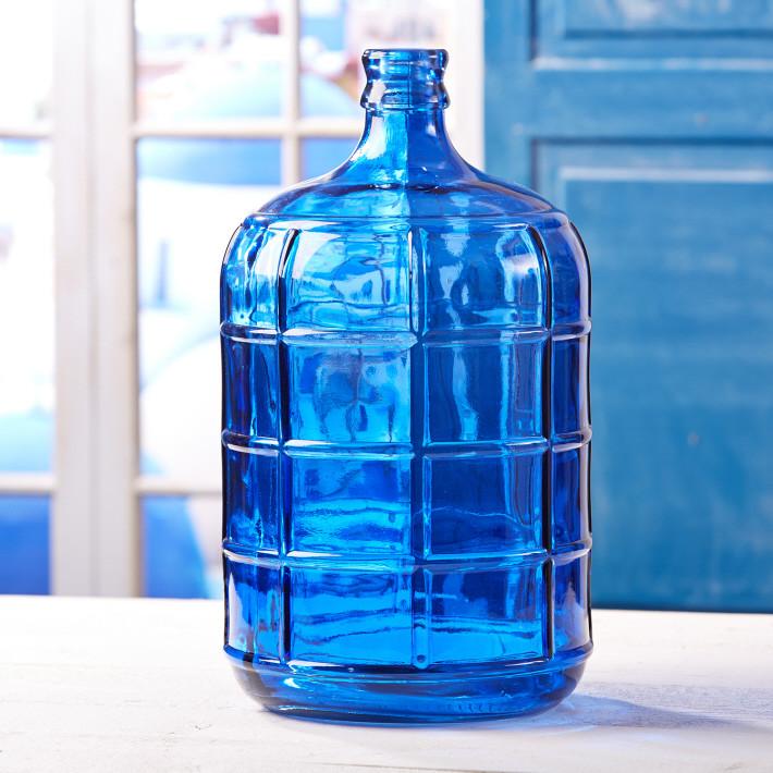 Two's Company Medium Sapphire Blue Water Jug