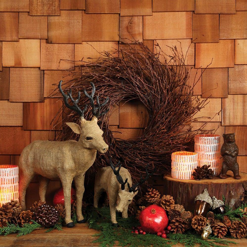 HomArt Willow Wreath - Natural