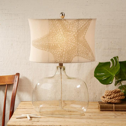 Two's Company Handblown Glass Lamp - Discontinued