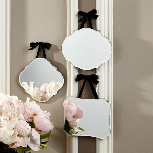 Two's Company Melina Set Of 3 Hanging Wall Mirrors