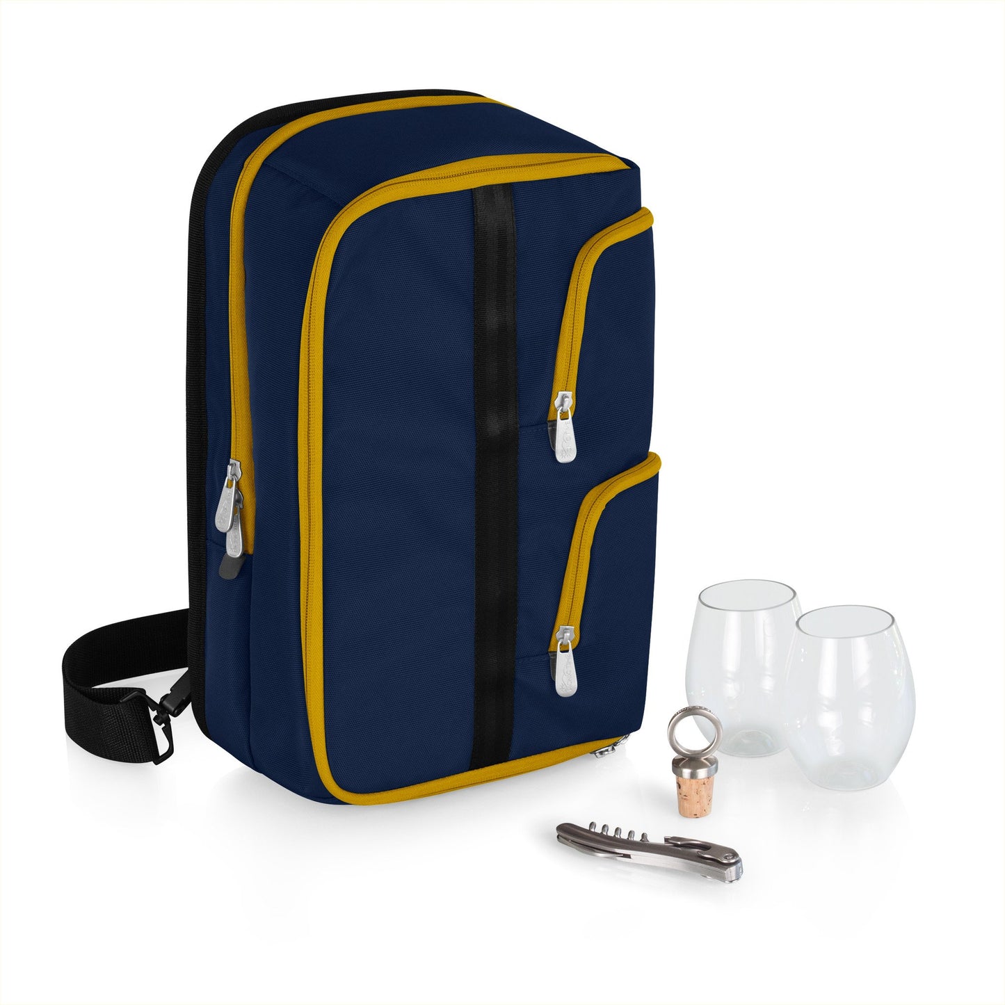 Picnic Time Tiburon Wine Tote - Set of 2