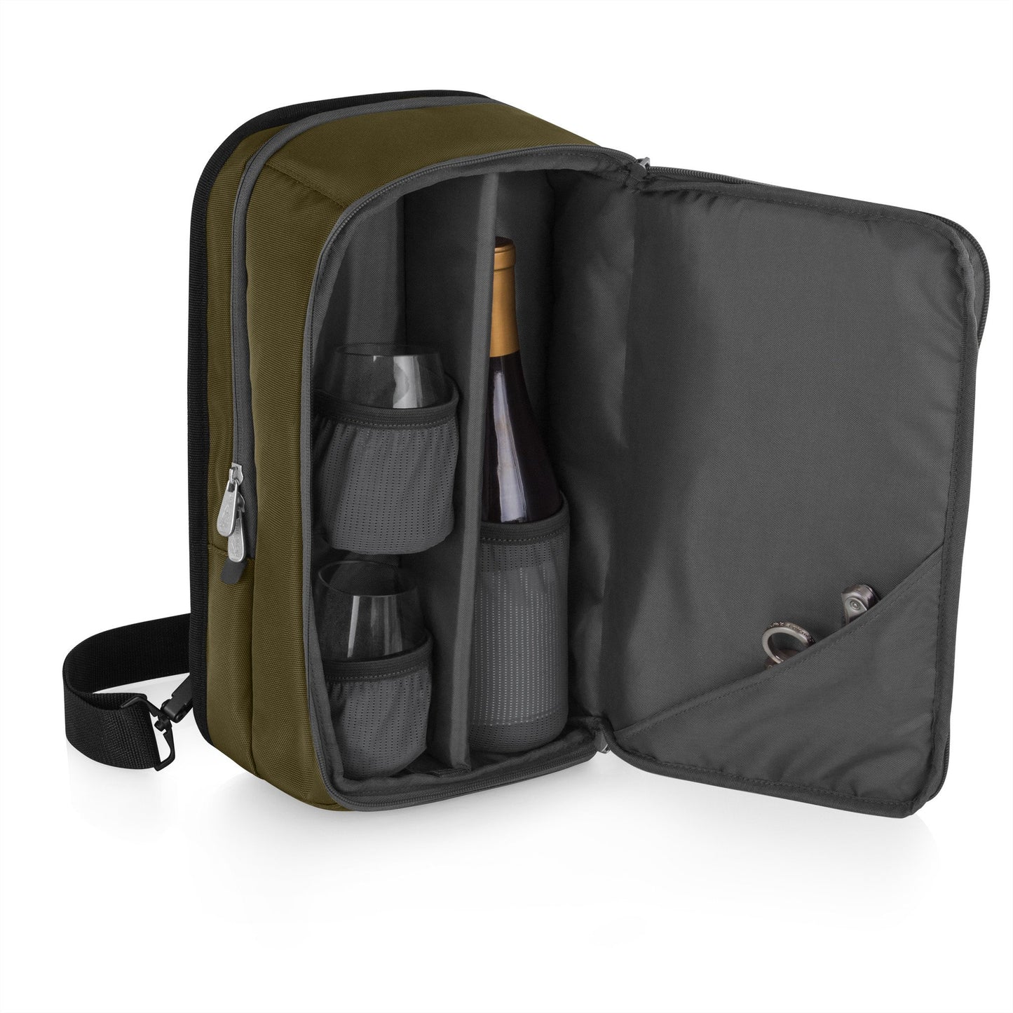 Picnic Time Tiburon Wine Tote - Set of 2