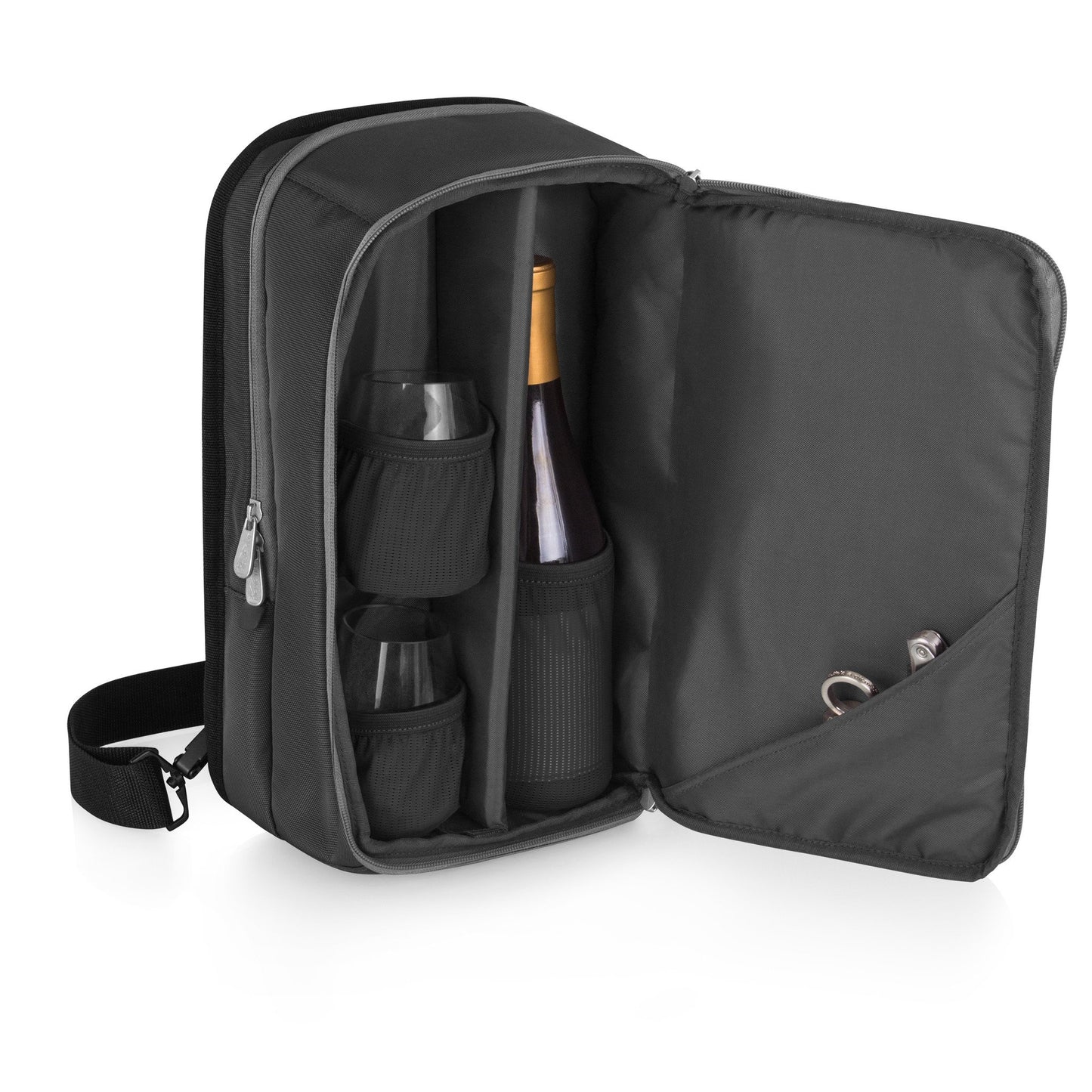 Picnic Time Tiburon Wine Tote - Set of 2