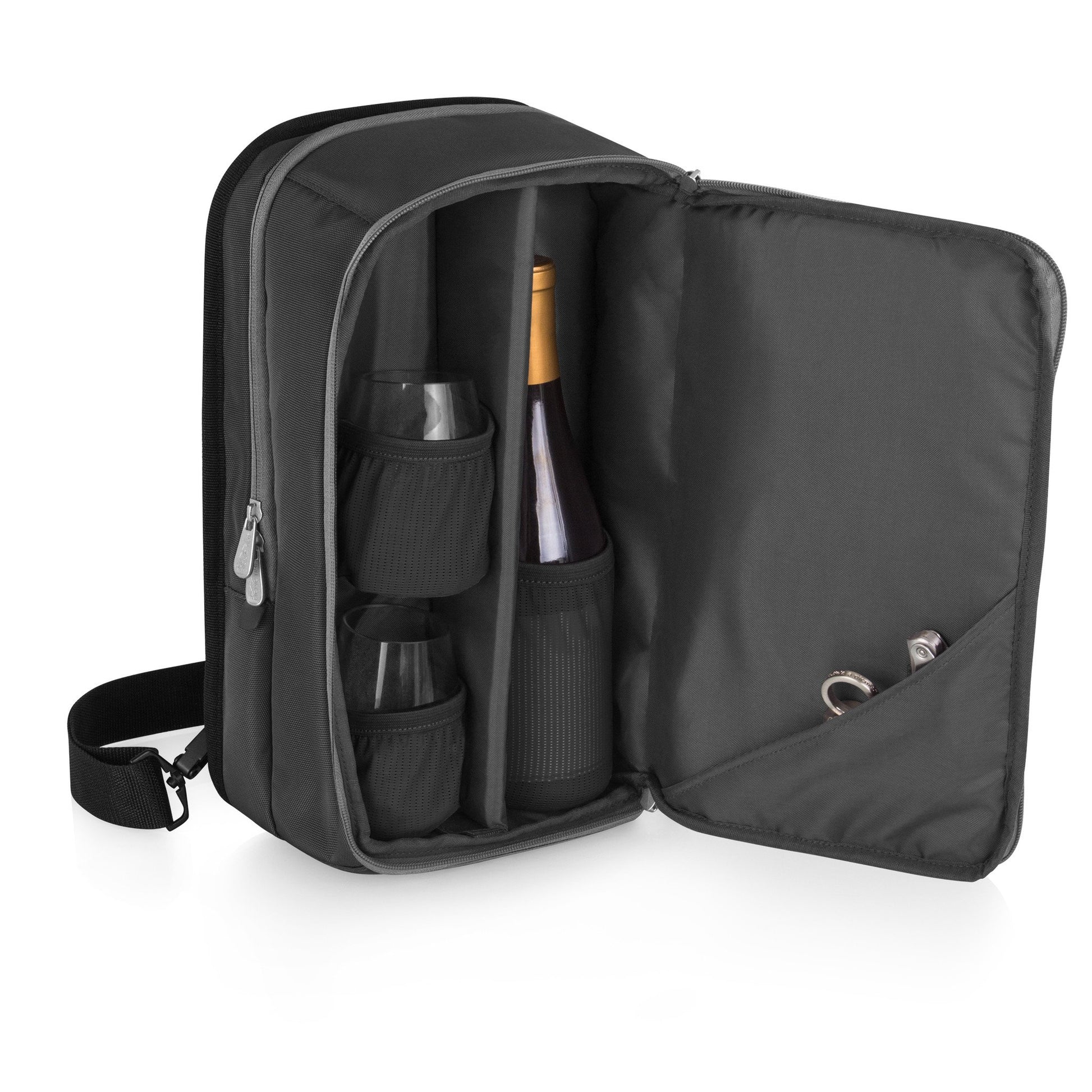Picnic Time Tiburon Wine Tote - Set of 2