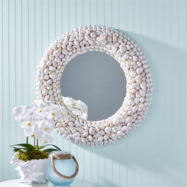 Two's Company Coquillage Wall Mirror