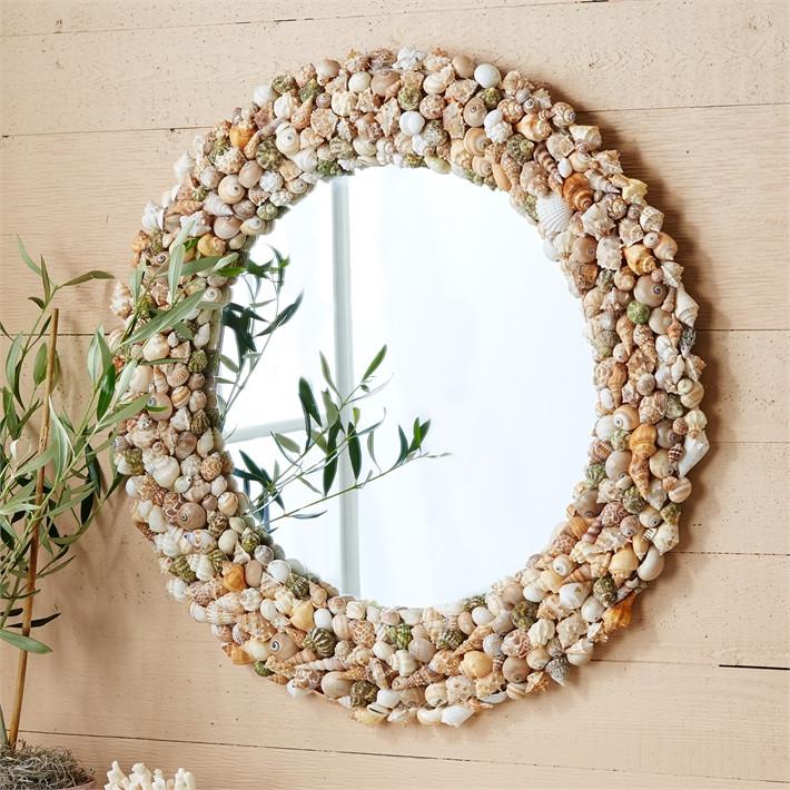 Two's Company Coquillage Wall Mirror