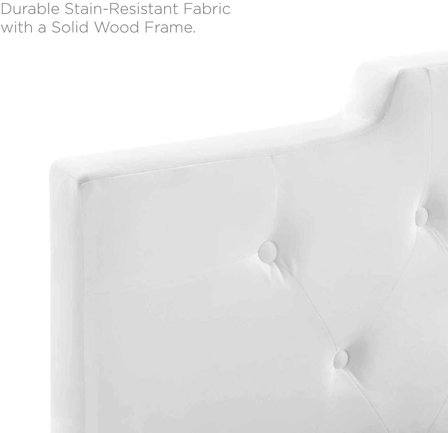 Modway Juliet Tufted Full/Queen Performance Velvet Headboard | Headboards | Modishstore-28