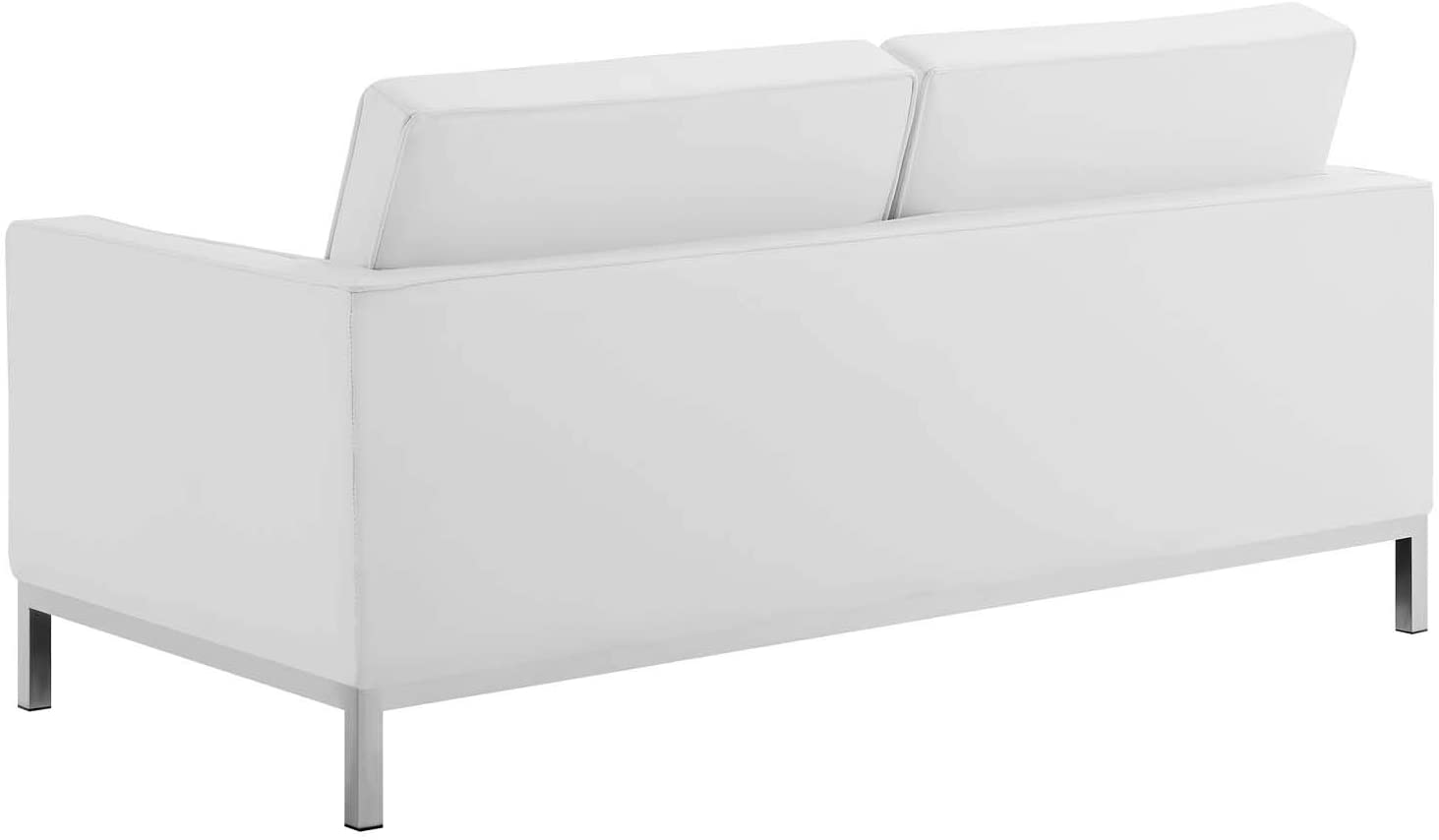 Modway Loft Tufted Upholstered Faux Leather Loveseat | Loveseats | Modishstore-4
