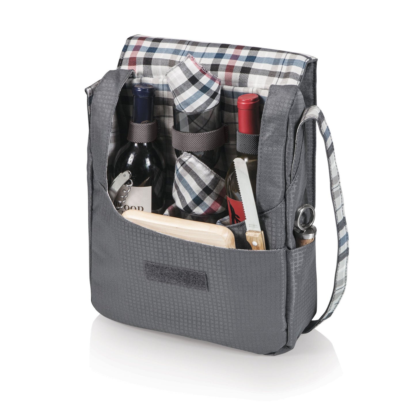 Picnic Time Britannia Wine and Cheese Tote - Set of 2