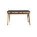Manhattan Comfort Rustic Mid-Century Modern 3-Drawer Jackie Home Office Desk