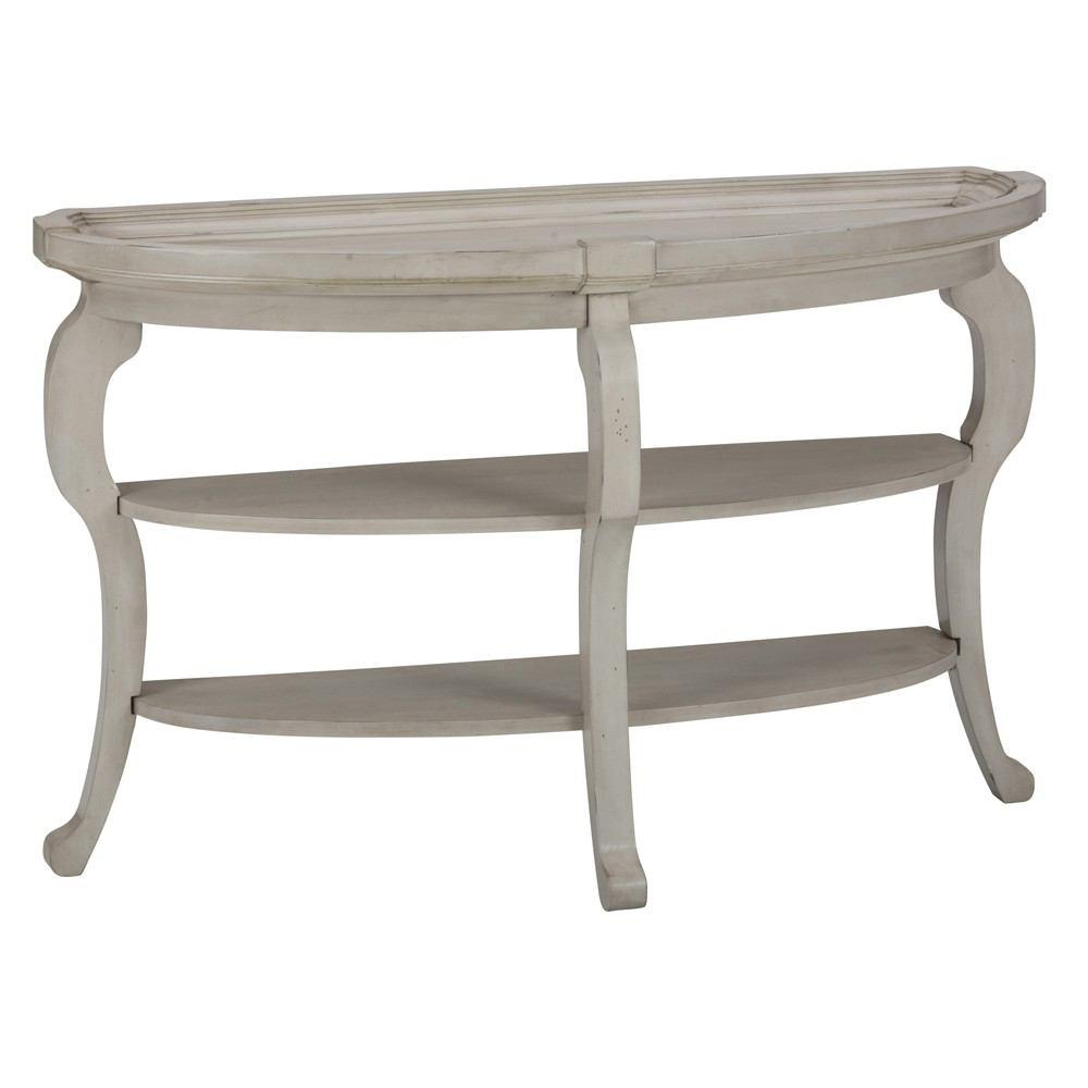 Jofran Sebastian Demilune Sofa Table