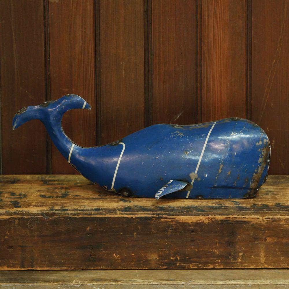 HomArt Reclaimed Metal Whale