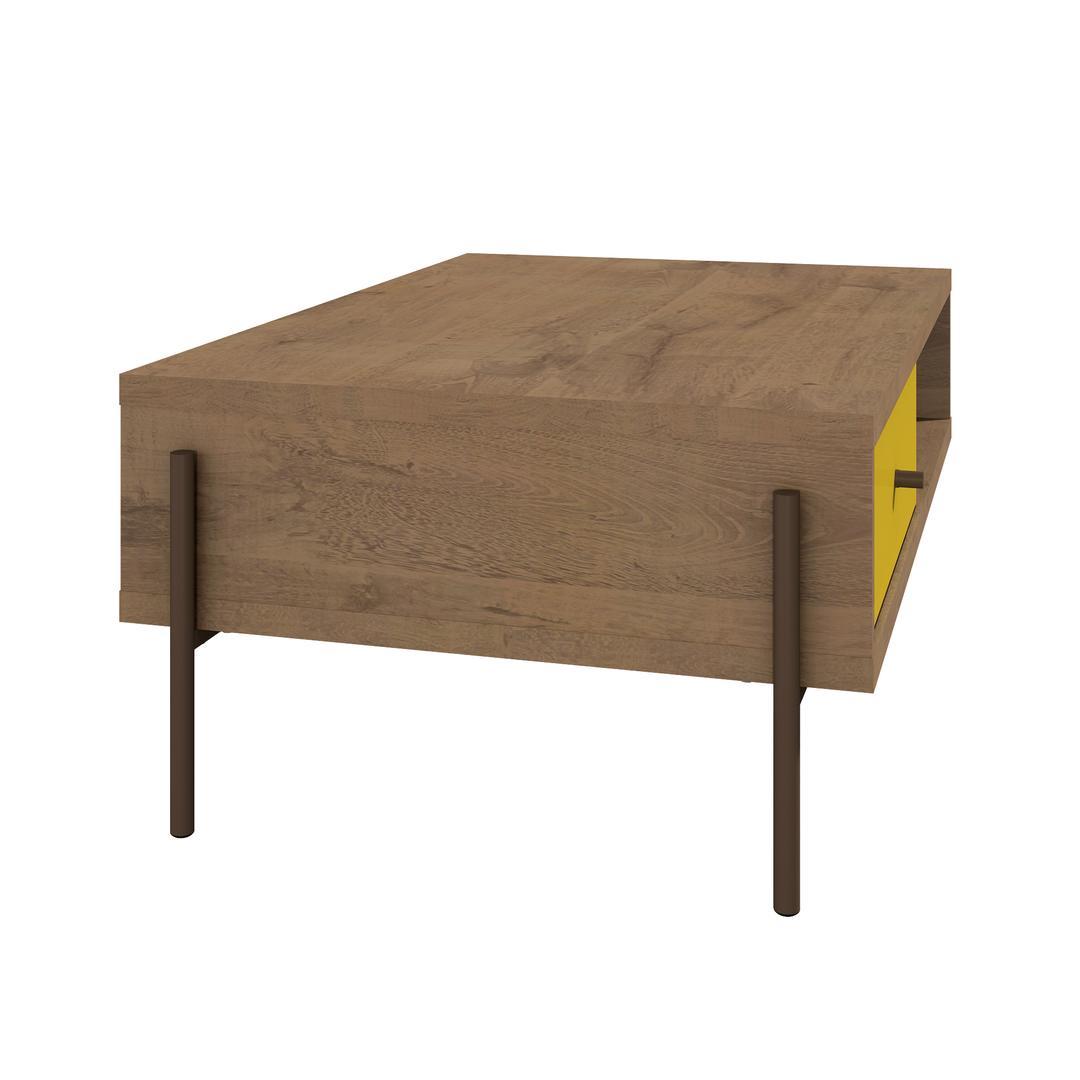 Manhattan Comfort Joy Double-sided 2-Drawer End Table