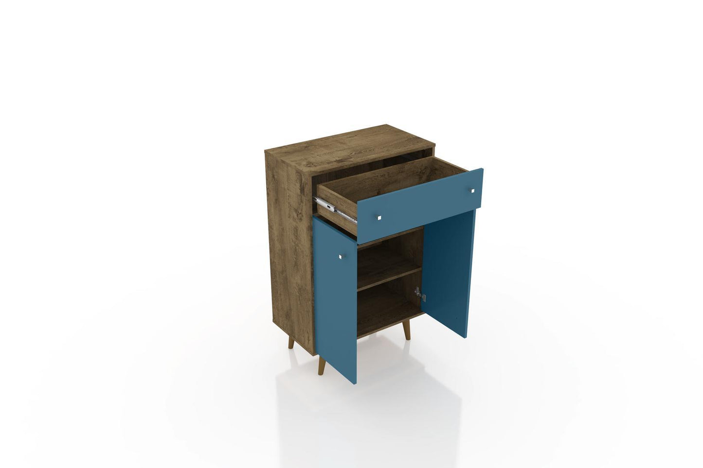 Manhattan Comfort Liberty 1-Drawer 28.07" Storage Cabinet