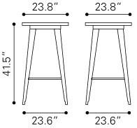 Zuo Olympia Bar Table