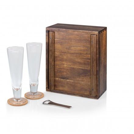 Picnic Time Pilsner- Beer Gift - Set for 2 - Set of 2