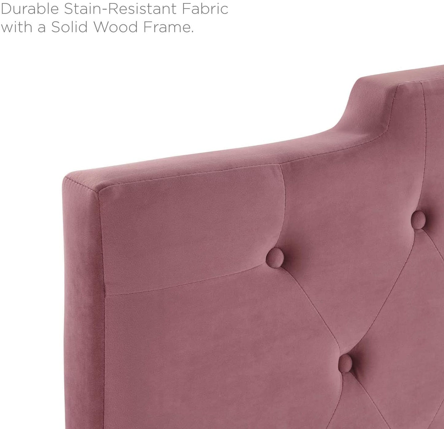 Modway Juliet Tufted Full/Queen Performance Velvet Headboard | Headboards | Modishstore-21