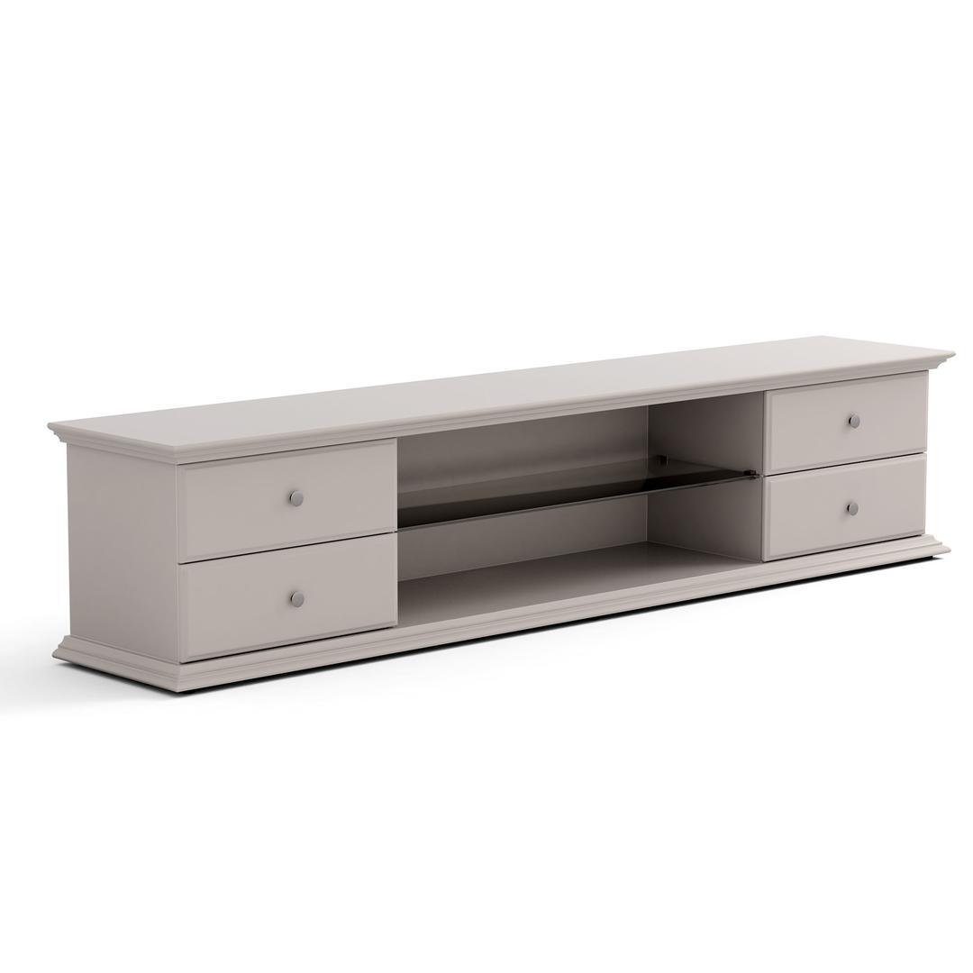 Manhattan Comfort Carder 85.43" 4-Drawer TV Stand