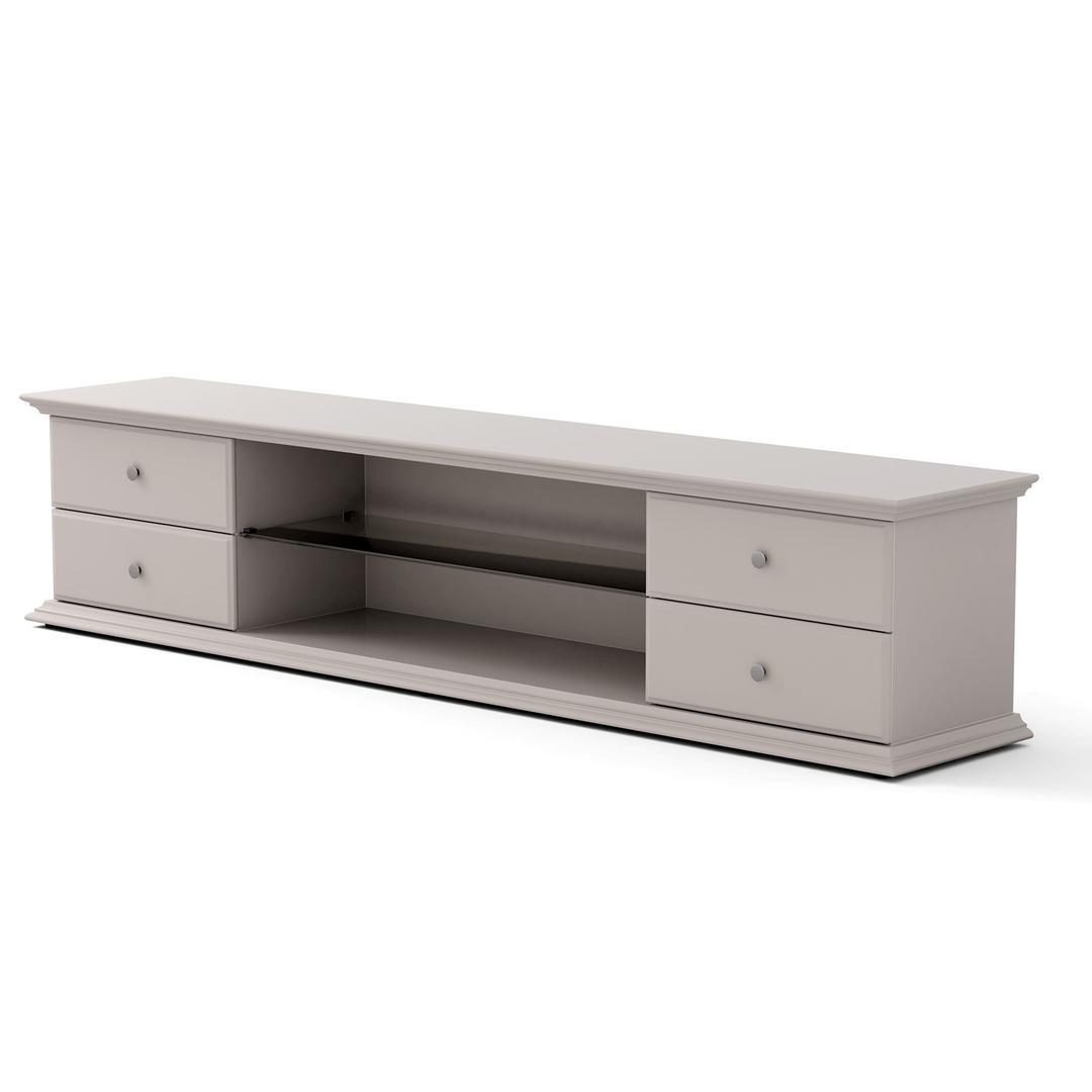 Manhattan Comfort Carder 85.43" 4-Drawer TV Stand