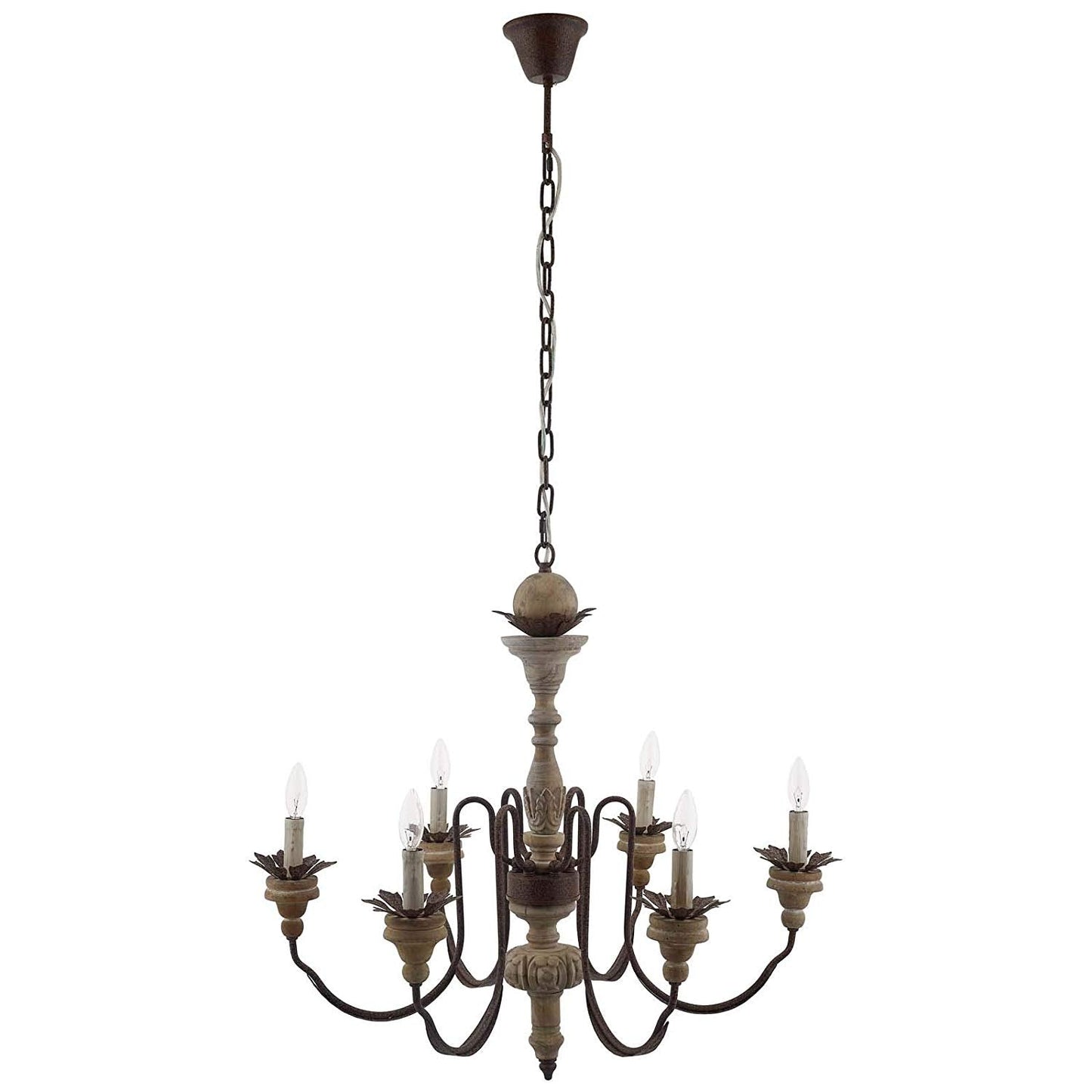 Modway Bountiful Vintage French Pendant Ceiling Light Candelabra Chandelier | Chandeliers | 