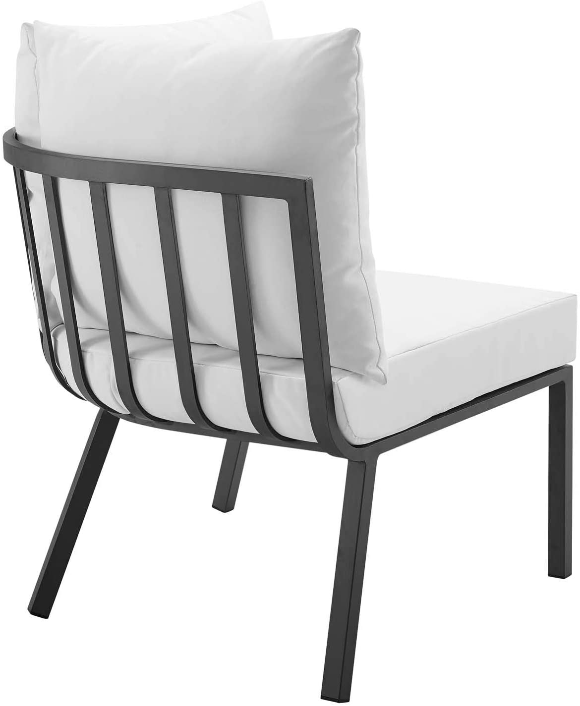 Modway Riverside 2 Piece Outdoor Patio Aluminum Sectional Sofa Set | Outdoor Sofas, Loveseats & Sectionals | Modishstore-13