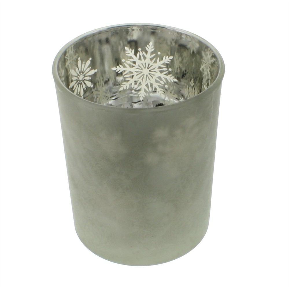 HomArt Jack Frost Hurricane - Snowflakes - Med - Set of 4