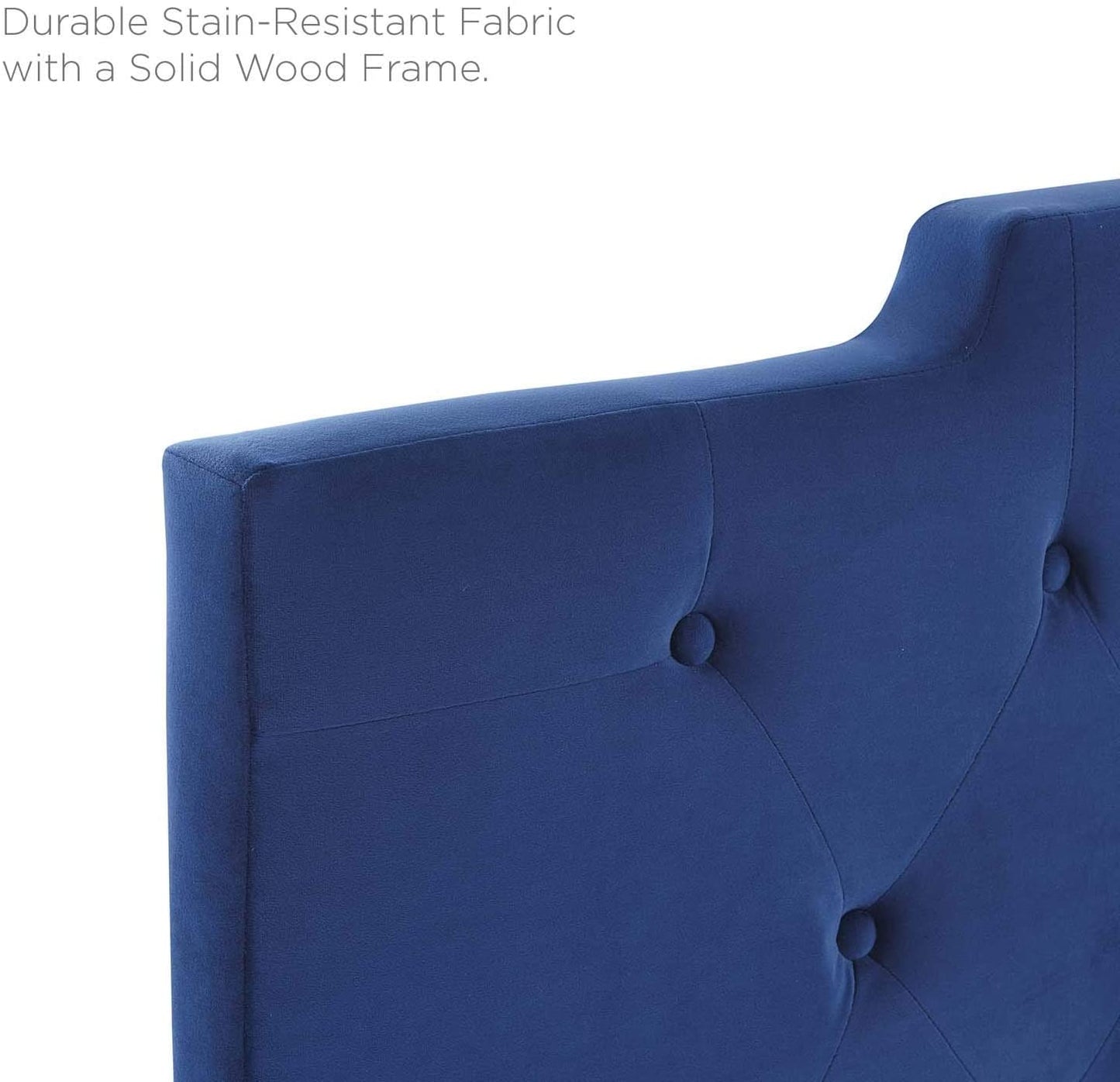 Modway Juliet Tufted Full/Queen Performance Velvet Headboard | Headboards | Modishstore-4