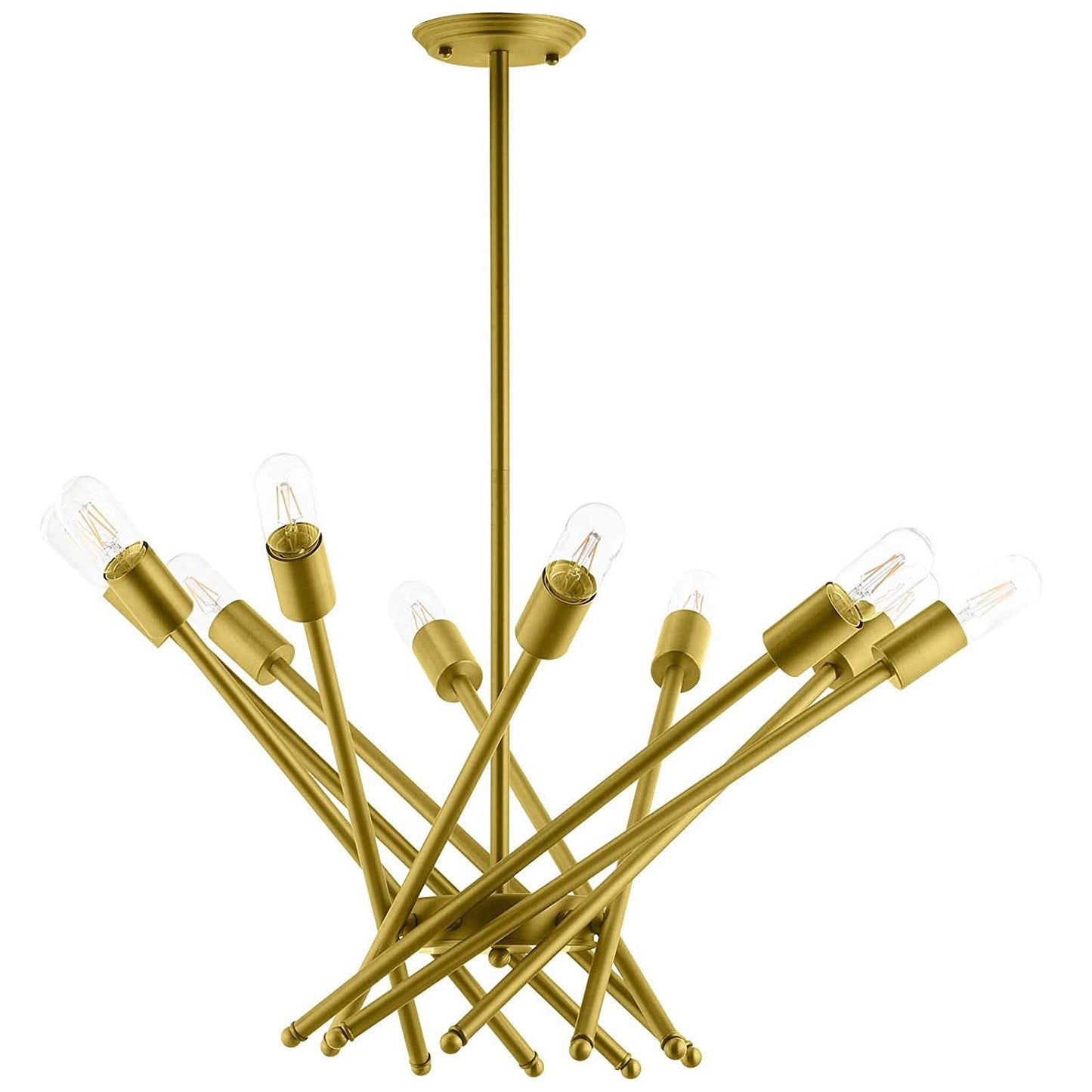 Modway Cherish Brass Metal Pendant Light | Pendant Lamps | 