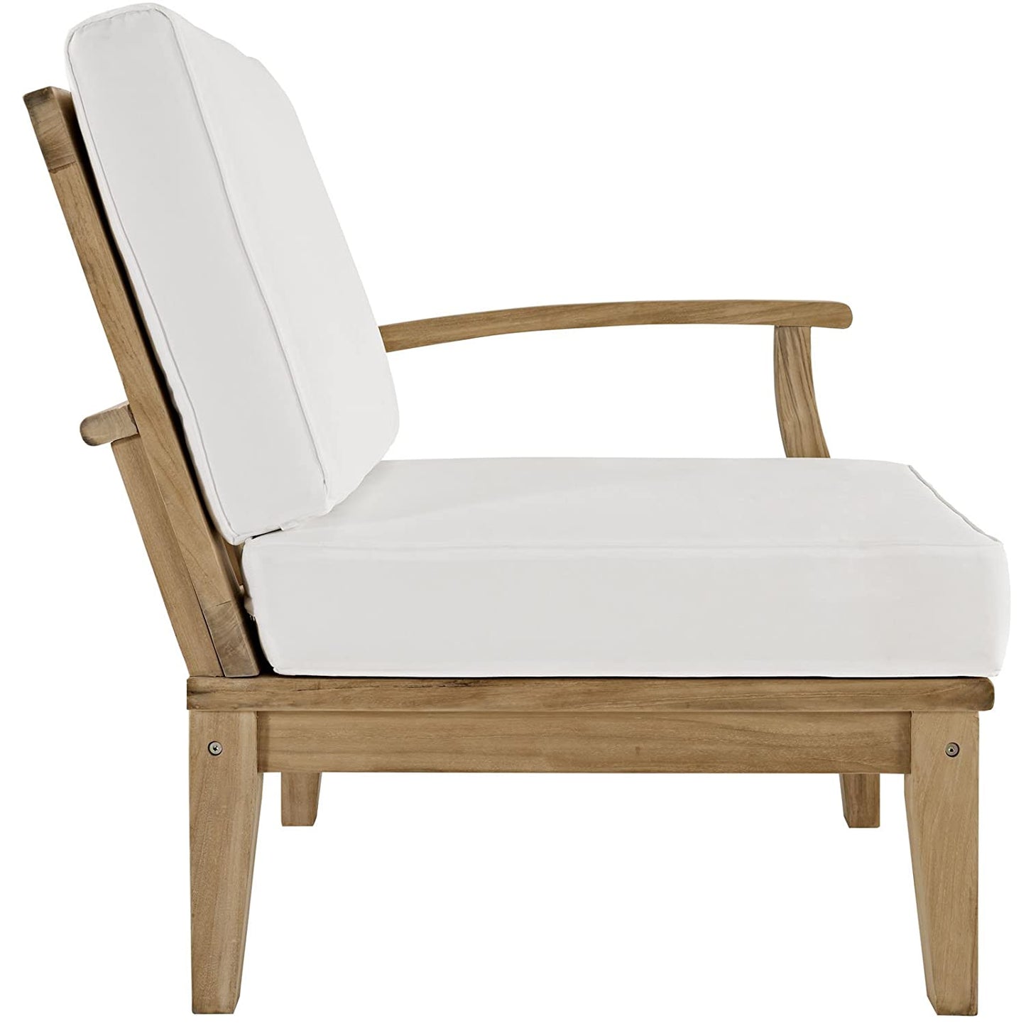 Modway Marina 6 Piece Outdoor Patio Teak Sofa Set | Outdoor Sofas, Loveseats & Sectionals | Modishstore-4