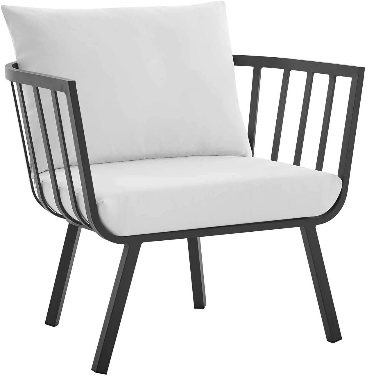 Modway Riverside Outdoor Patio Aluminum Armchair Set of 2 | Armchairs | Modishstore-10