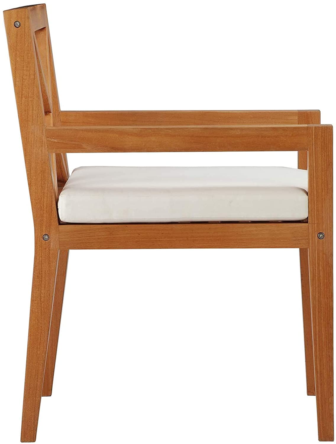 Modway Northlake Outdoor Patio Premium Grade A Teak Wood Dining Armchair | Armchairs | Modishstore-2