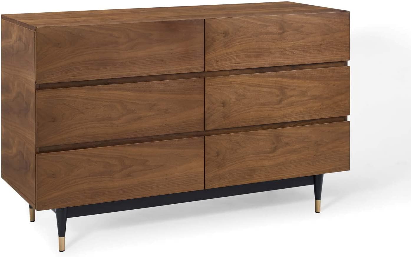 Modway Caima 4-Piece Bedroom Set in Walnut | Bedroom Sets | 