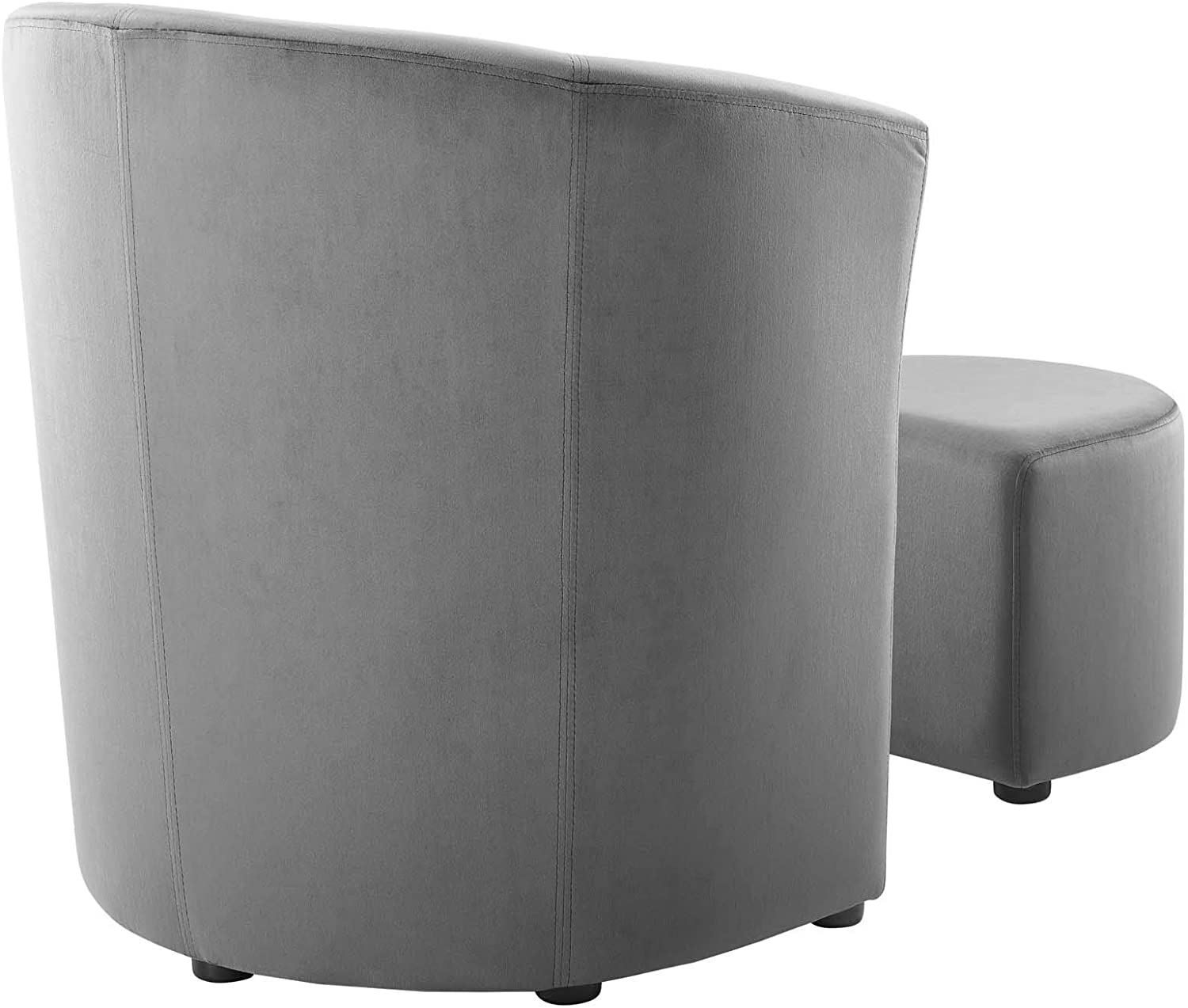 Modway Divulge Performance Velvet Arm Chair and Ottoman Set | Armchairs | 