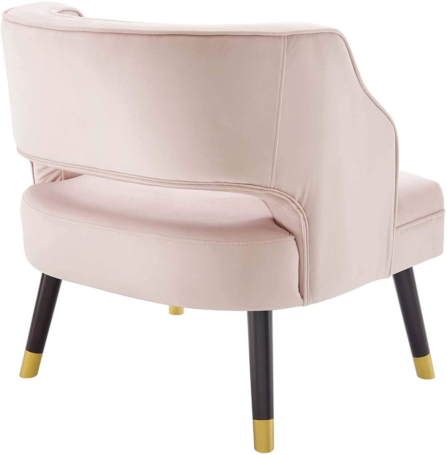 Modway Traipse Button Tufted Open Back Performance Velvet Armchair | Armchairs | Modishstore-33
