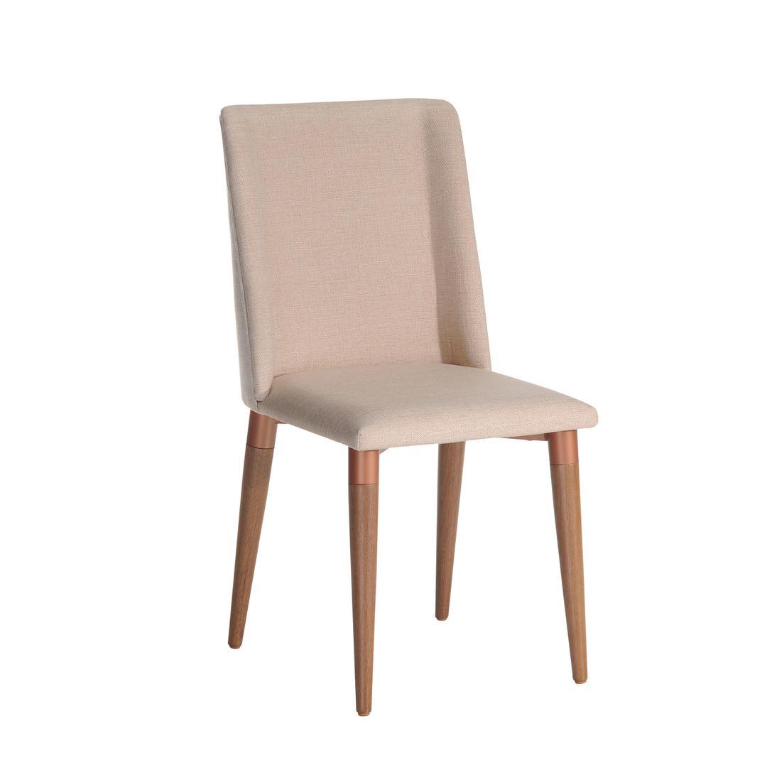 Manhattan Comfort Tampa 2-Piece Dining Chair with Back Handle Design