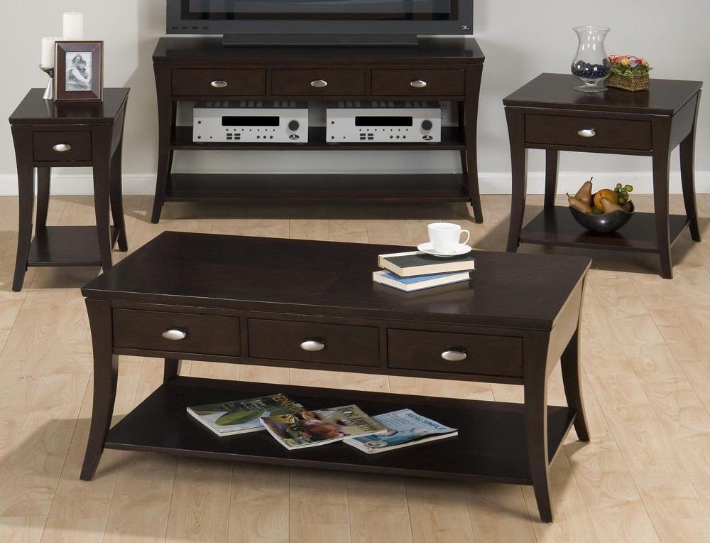 Jofran Manhattan Espresso Cocktail Table