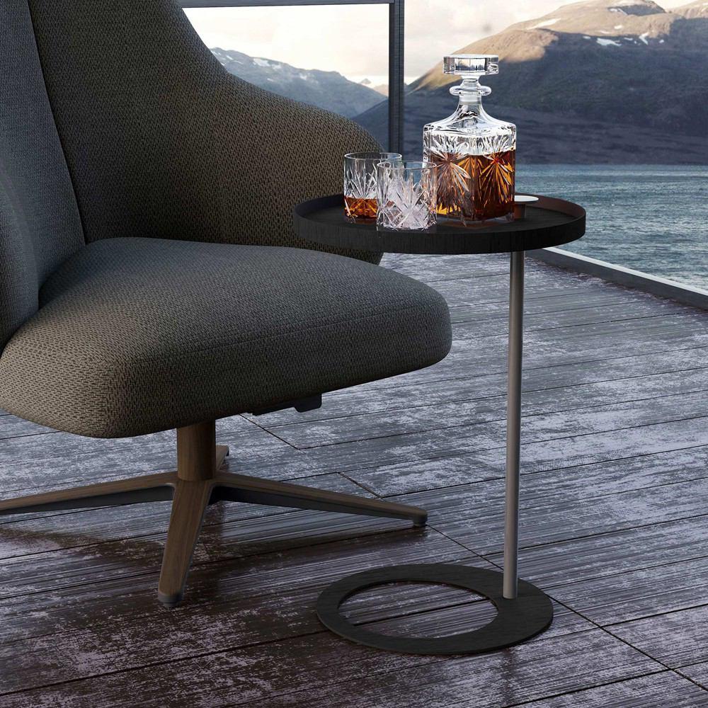 Modloft Bradhurst Lounge Chair and Ottoman