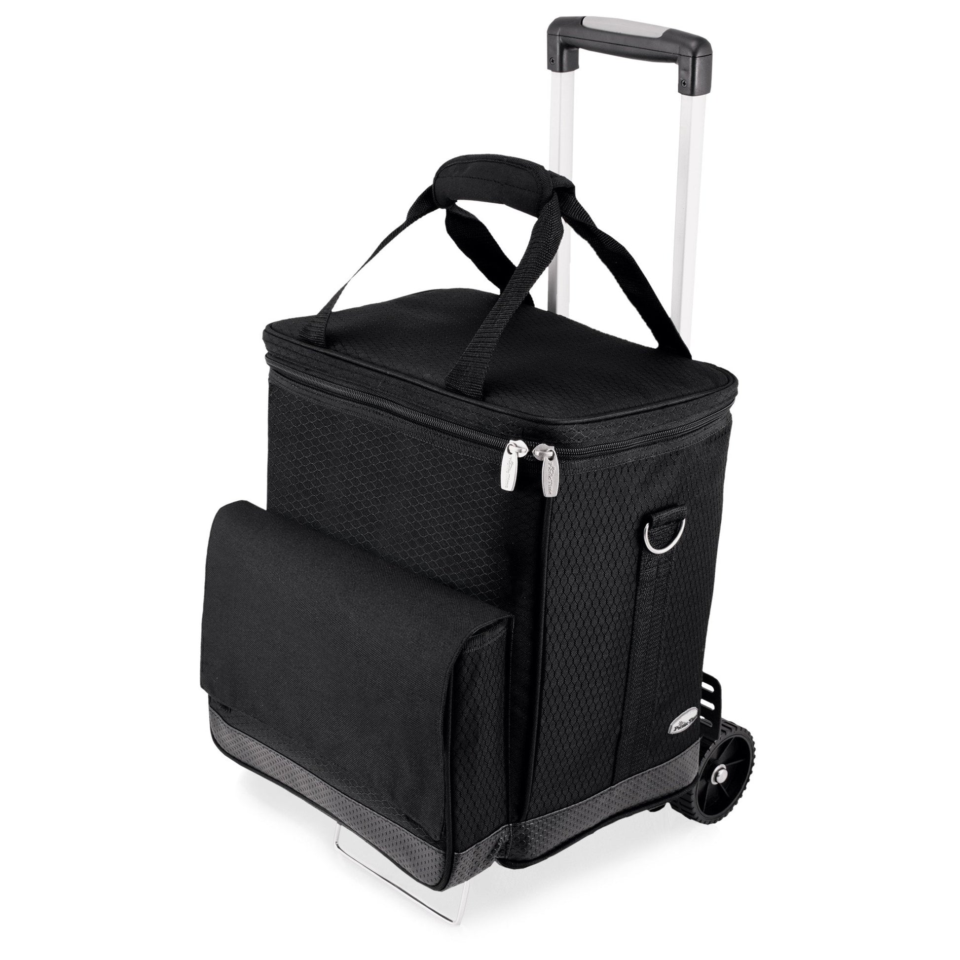 Picnic Time Cellar Wine Tote Cooler with Trolley - Set of 2
