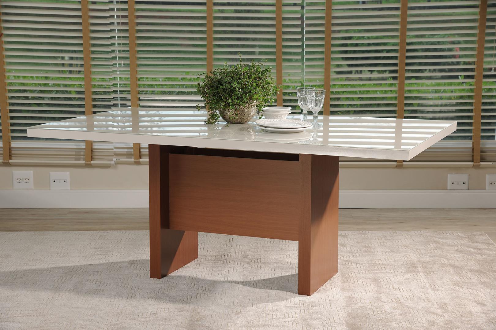 Manhattan Comfort Dover 72.04" Modern Rectangle Dining Table