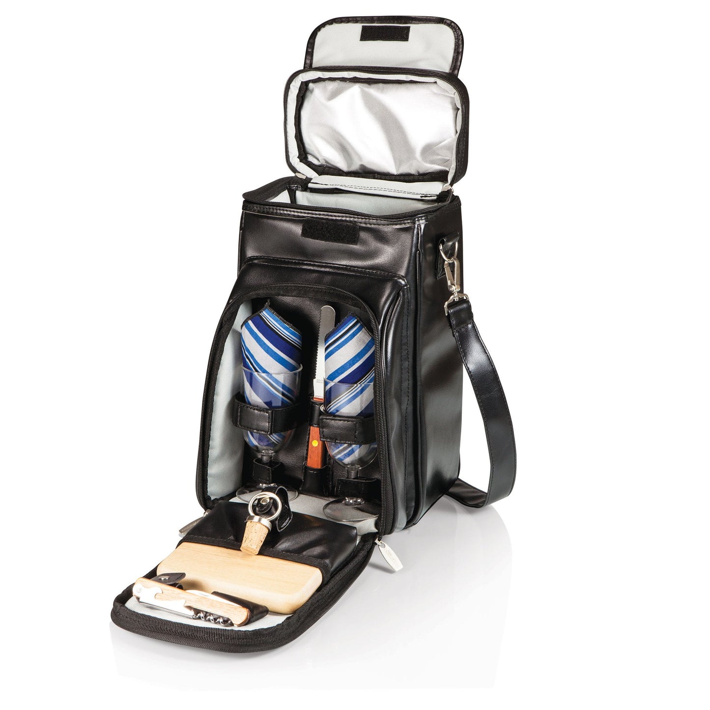 Picnic Time Serenata Wine Tote - Set of 2