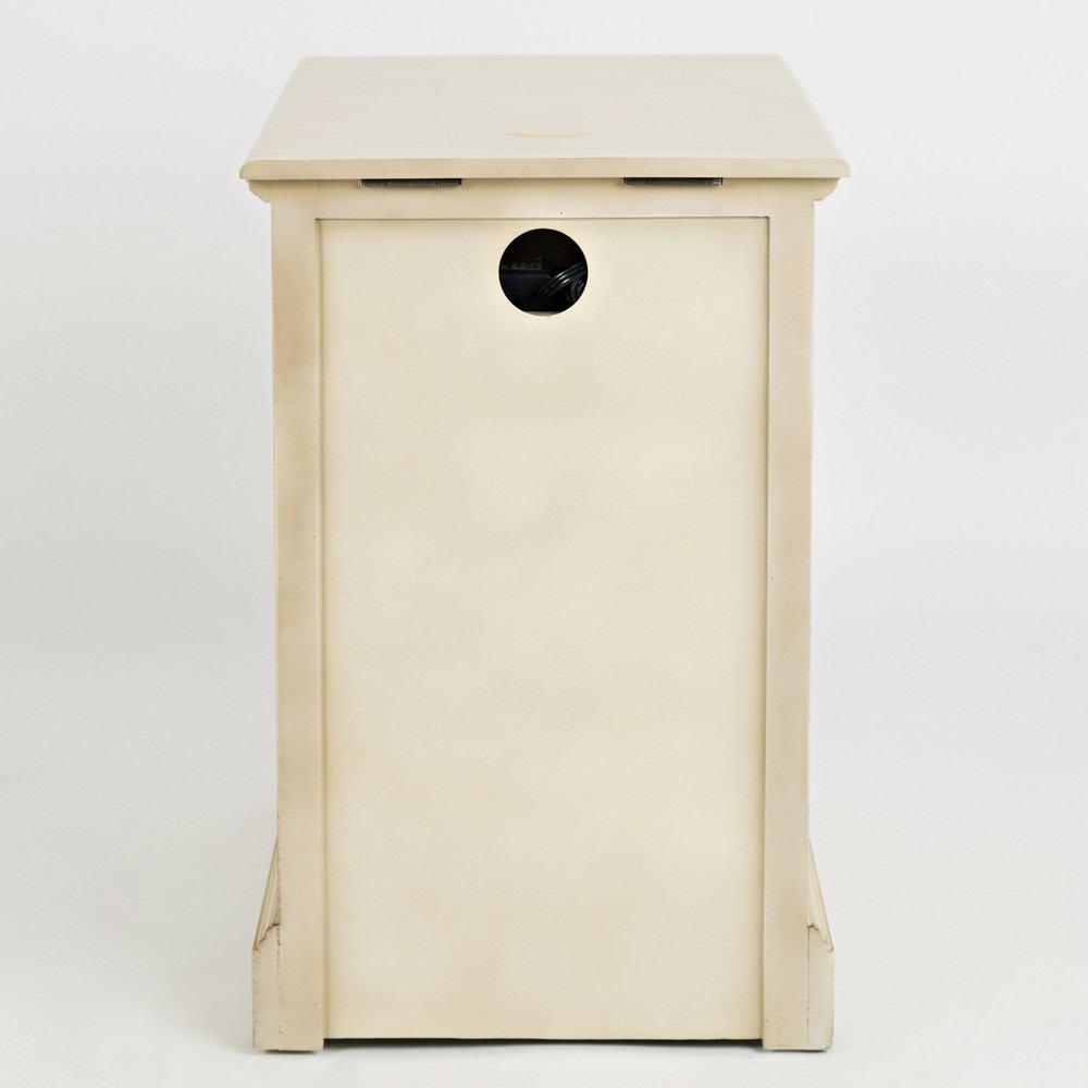 Jofran Craftsman Power Chairside Table
