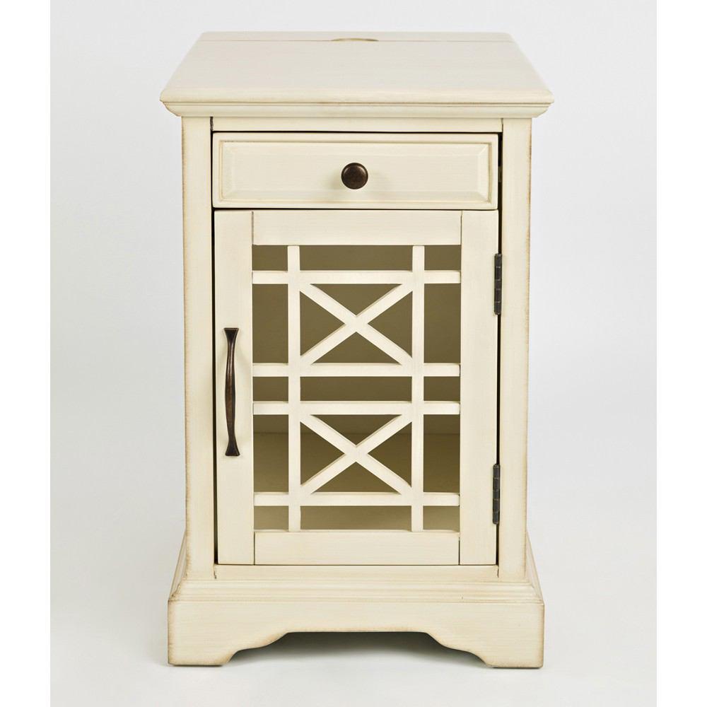 Jofran Craftsman Power Chairside Table