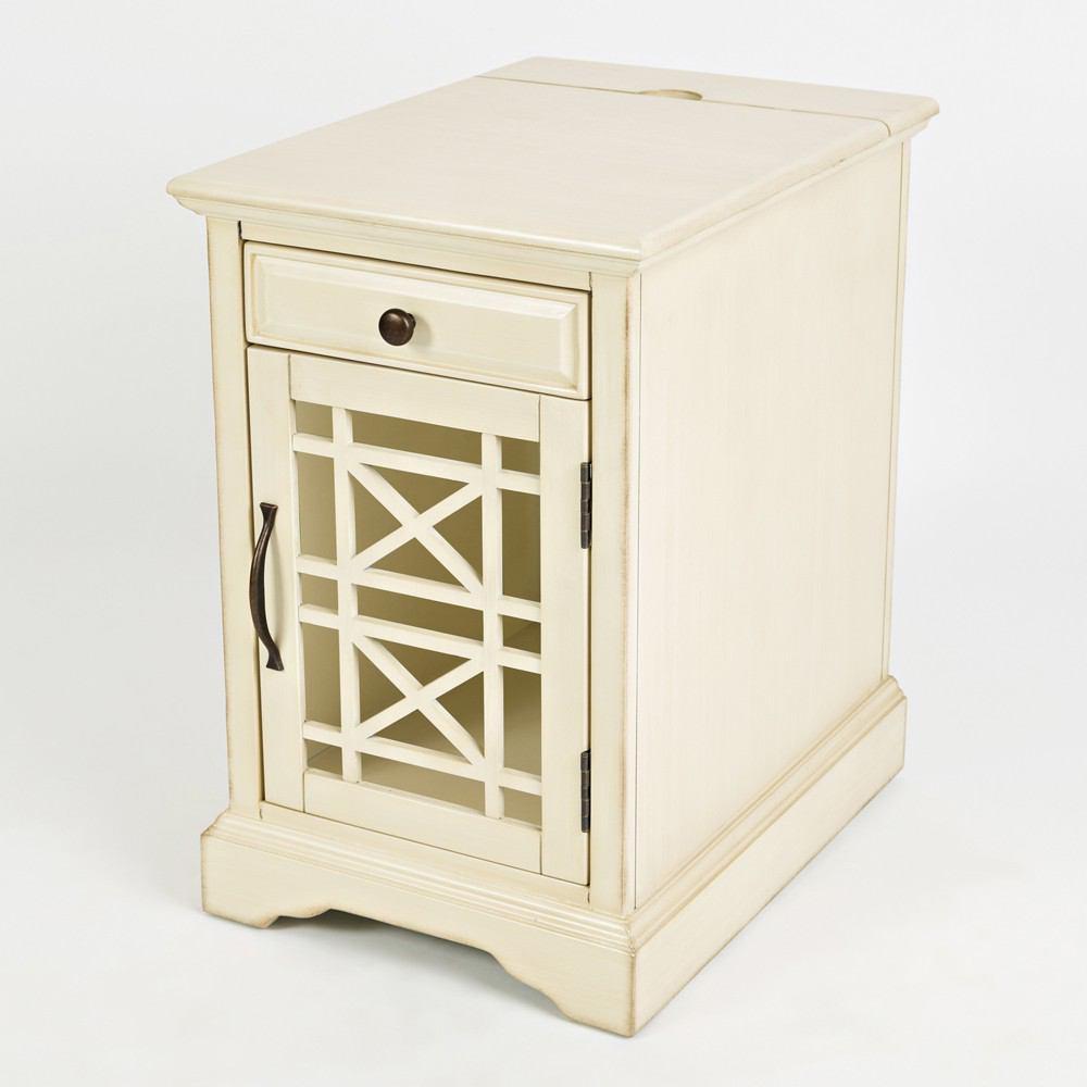 Jofran Craftsman Power Chairside Table