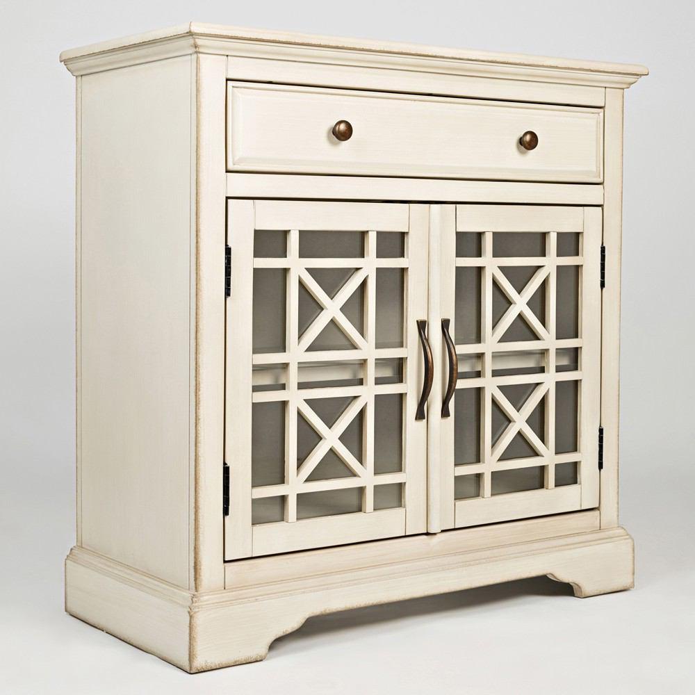 Jofran Craftsman Antique Cream Accent Chest
