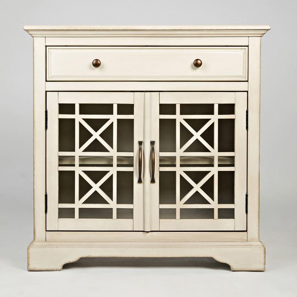 Jofran Craftsman Antique Cream Accent Chest