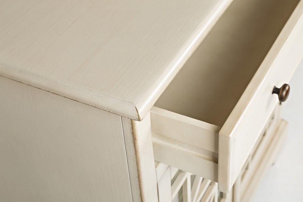 Jofran Craftsman Antique Cream Accent Chest